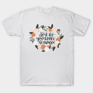 don't let your hearts be troubled john 14:1 bible verse T-Shirt